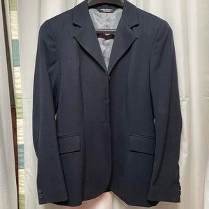 Elite show jacket sz 10 Navy